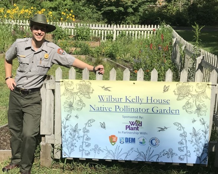 Ranger Tyler Shepard-Native Pollinator Garden.