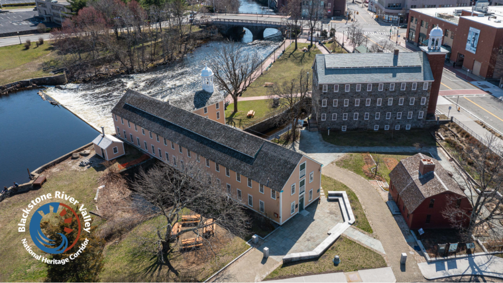 Slater Mill Aerial_Bob Evans