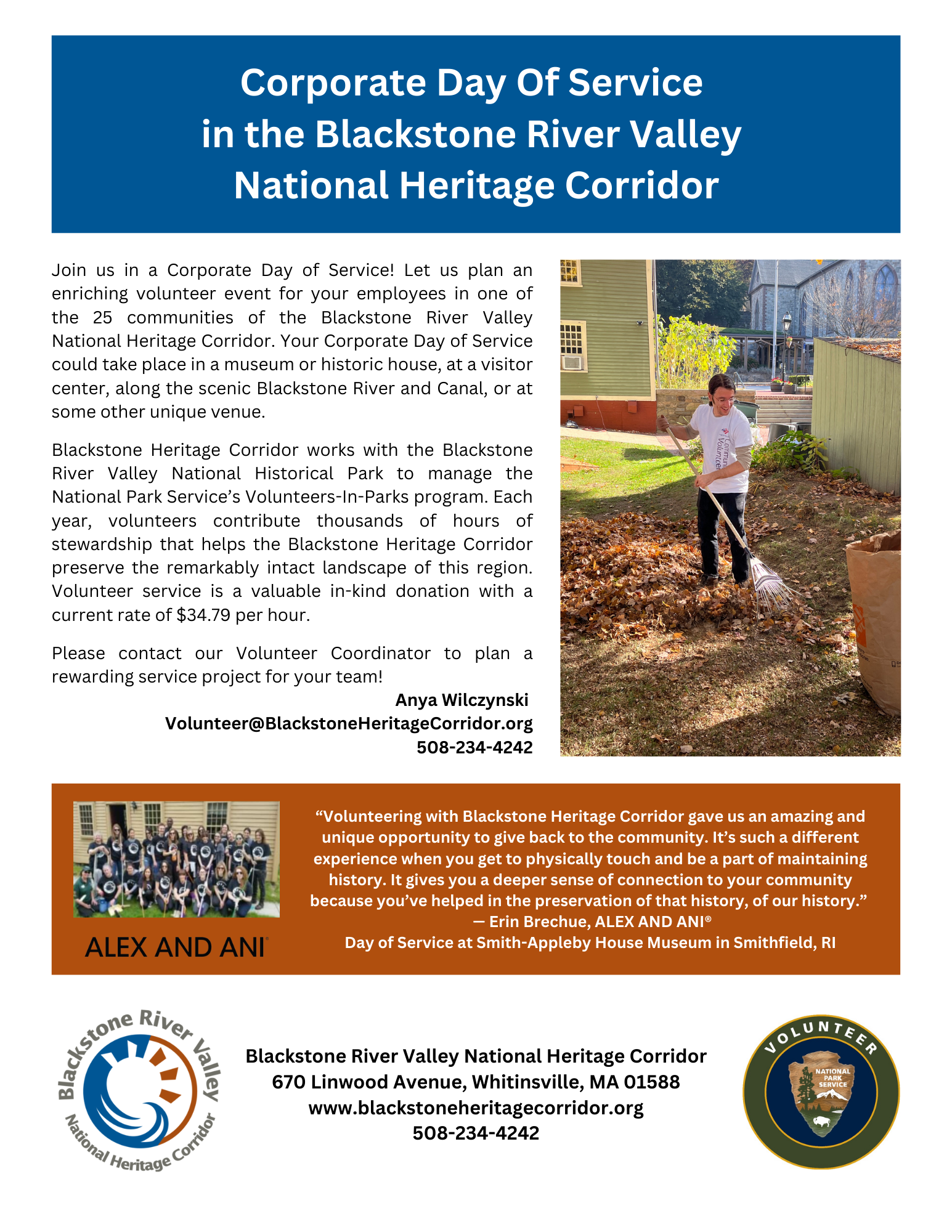 Corporate Day Of Service Flyer Corporate Day Of Service Flyer