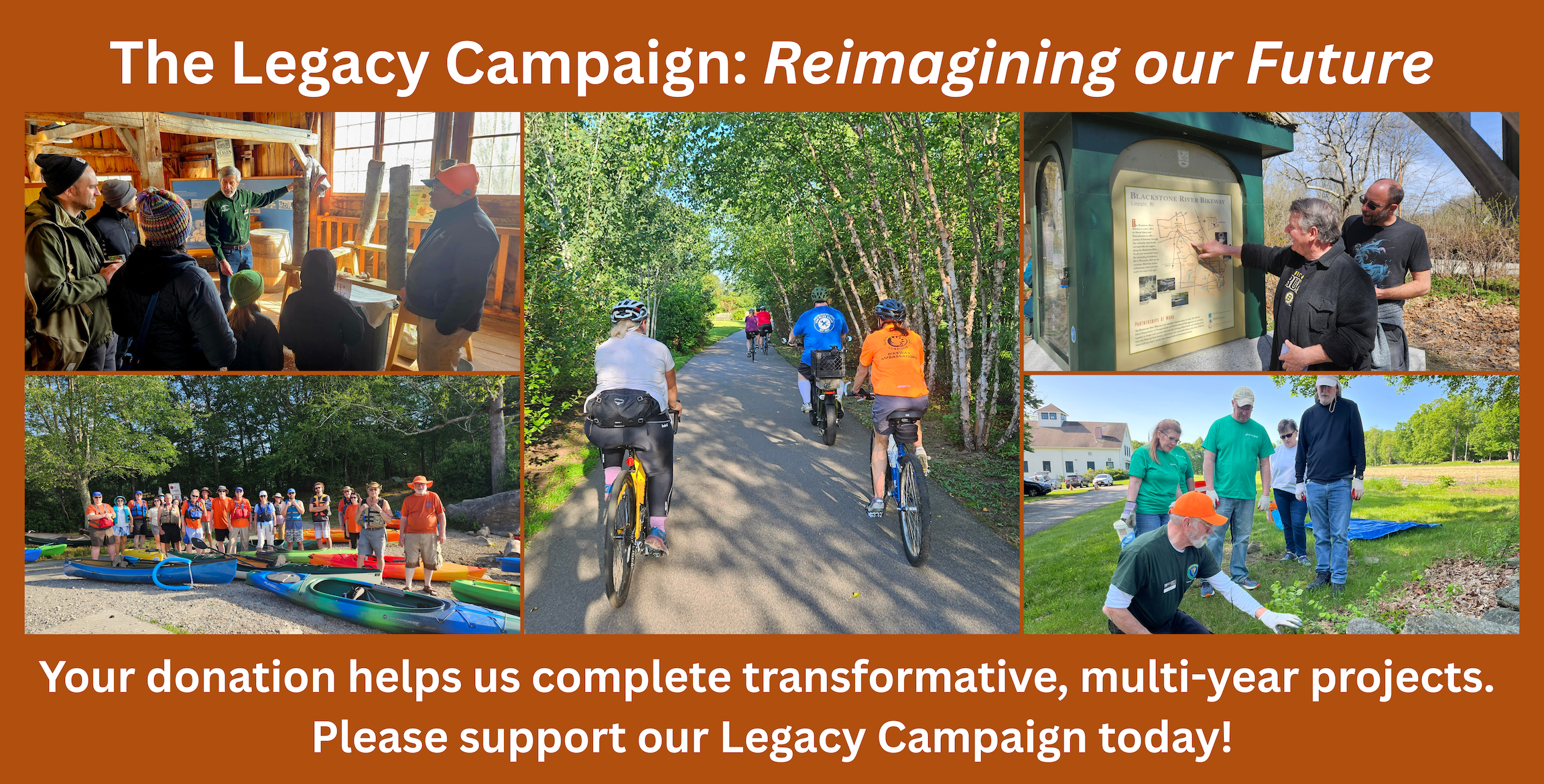 Legacy Campaign website image